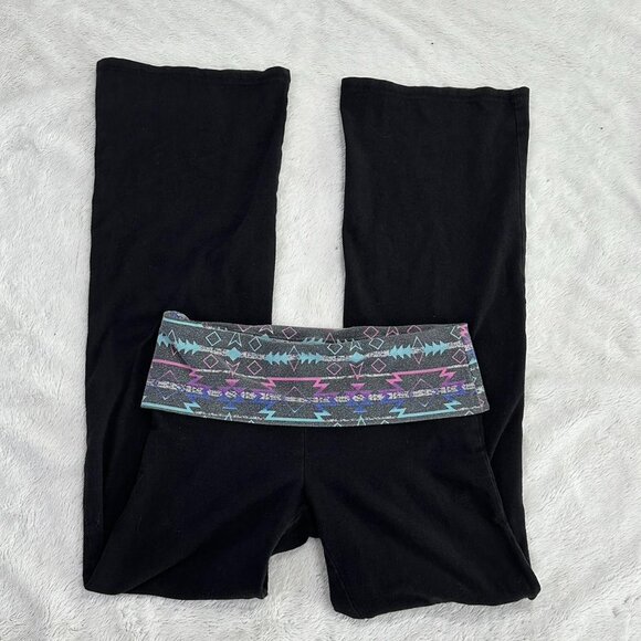 y2k foldover leggings yoga pants - Picture 3 of 5